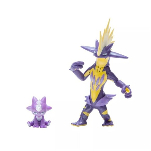 Pokemon Select Toxel & Toxtricity Evolution Figure 2Pack - Picture 4 of 6